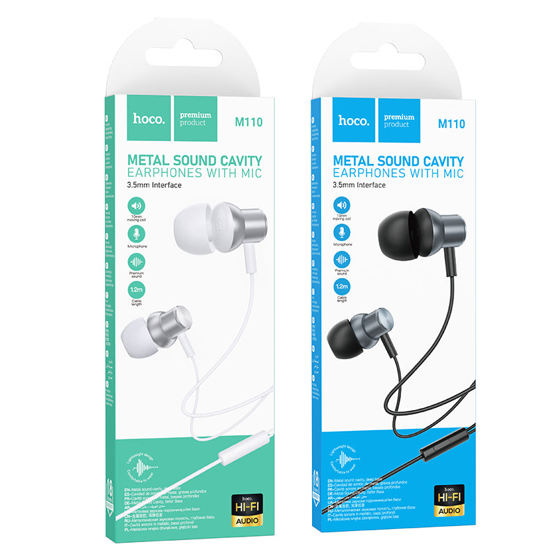 HD_SYNC:M110 Encourage metal universal earphones with mic
