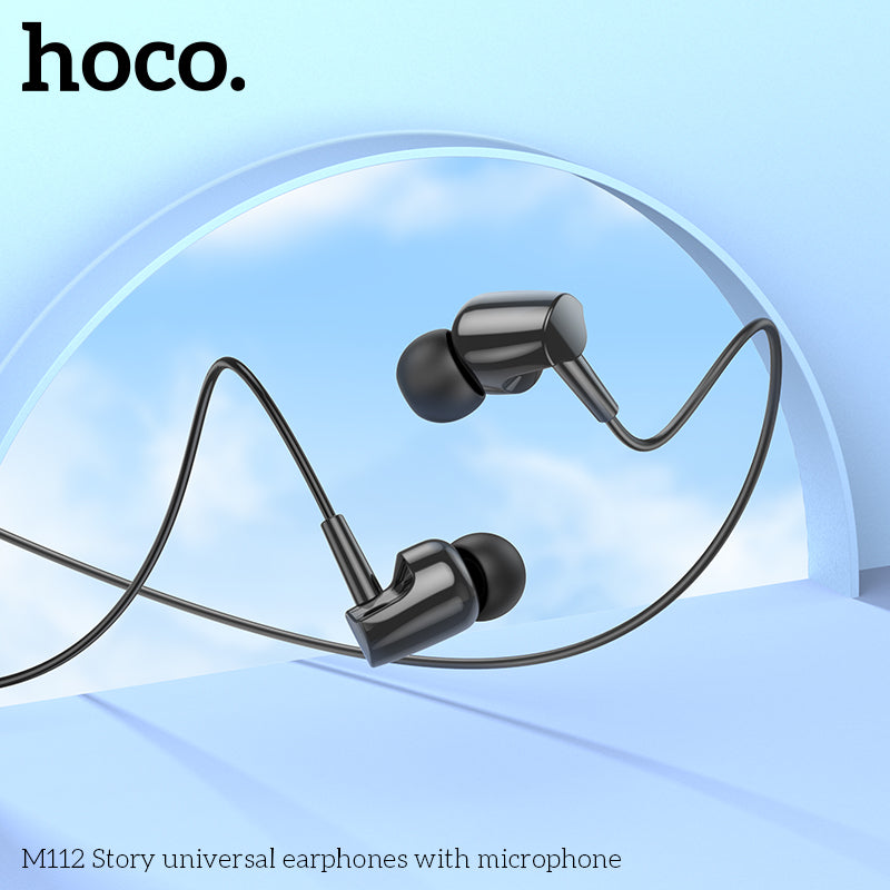 HD_SYNC:M112 Story universal earphones with microphone