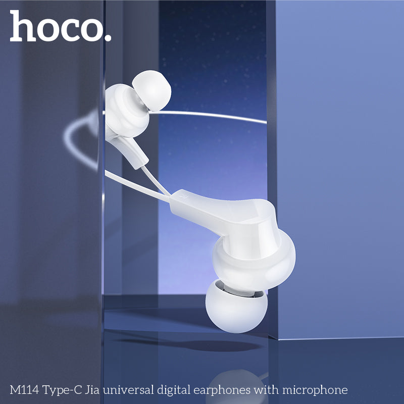 HD_SYNC:M114 Type-C Jia universal digital earphones with microphone
