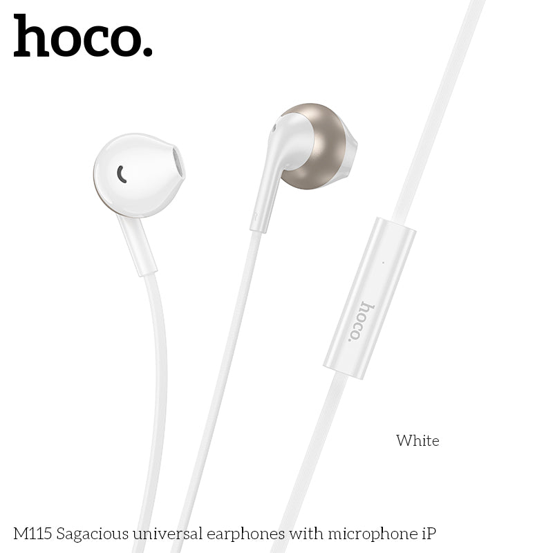 HD_SYNC:M115 Sagacious universal earphones with microphone iP