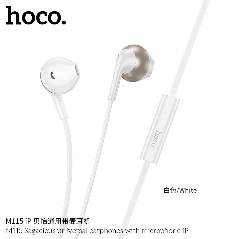 HD_SYNC:M115 Sagacious universal earphones with microphone Type-C