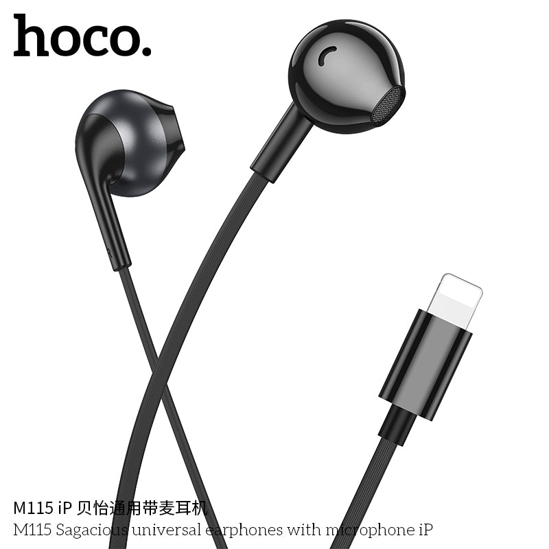 HD_SYNC:M115 Sagacious universal earphones with microphone Type-C