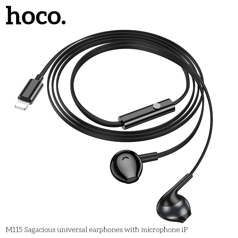 HD_SYNC:M115 Sagacious universal earphones with microphone Type-C
