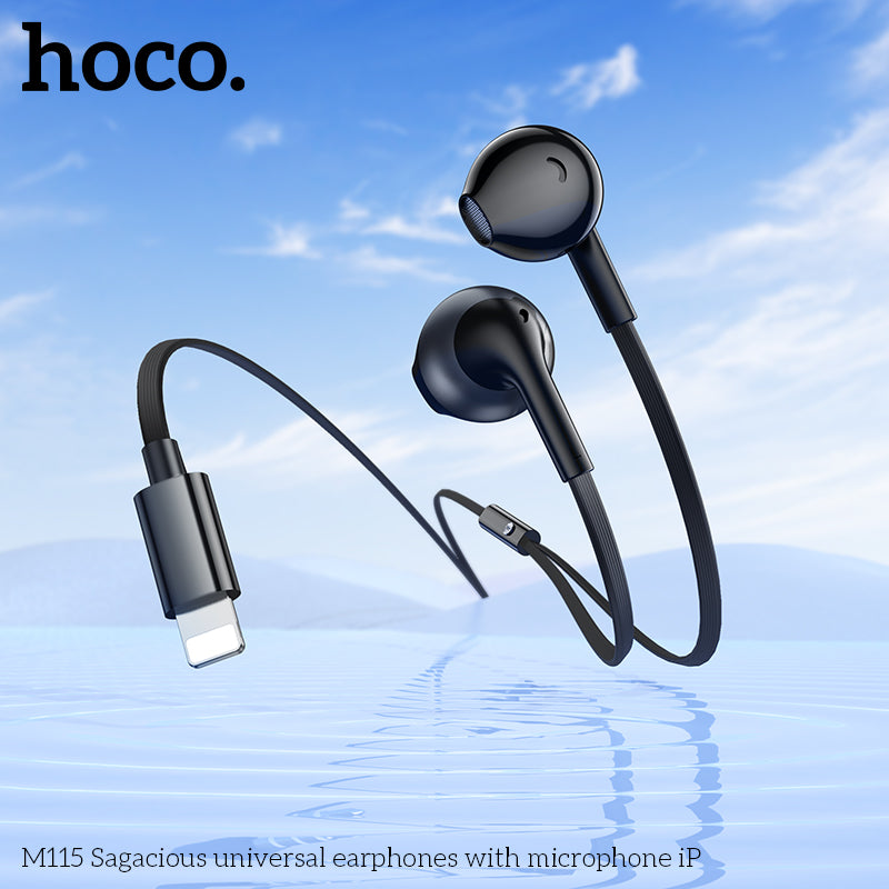 HD_SYNC:M115 Sagacious universal earphones with microphone iP