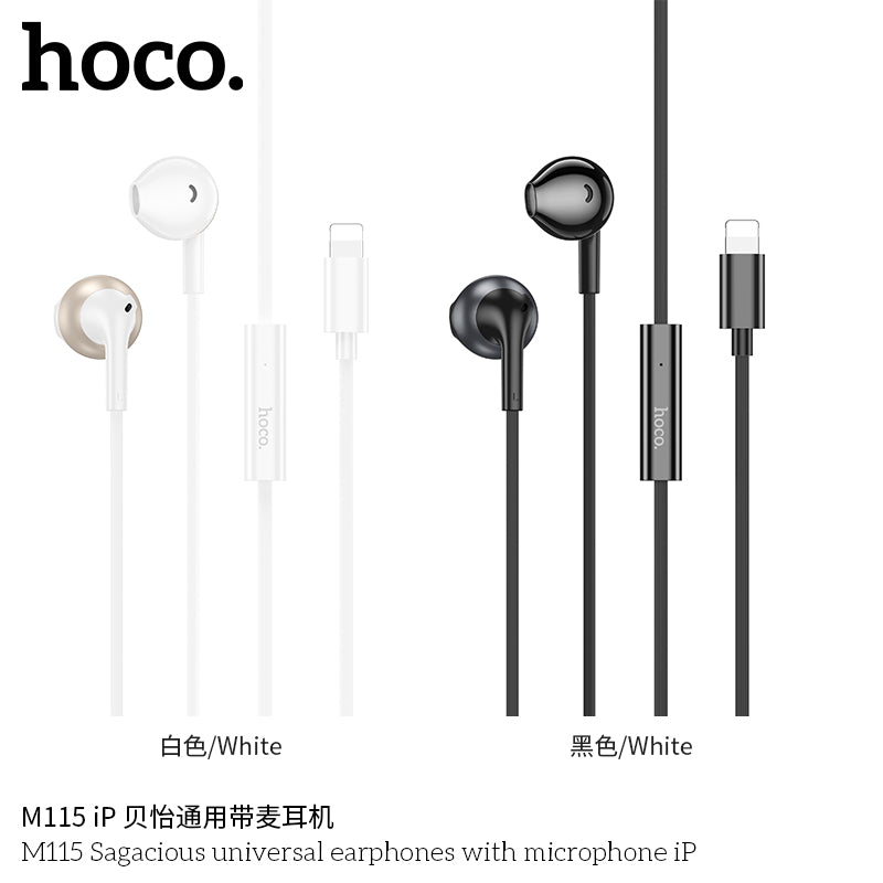 HD_SYNC:M115 Sagacious universal earphones with microphone Type-C