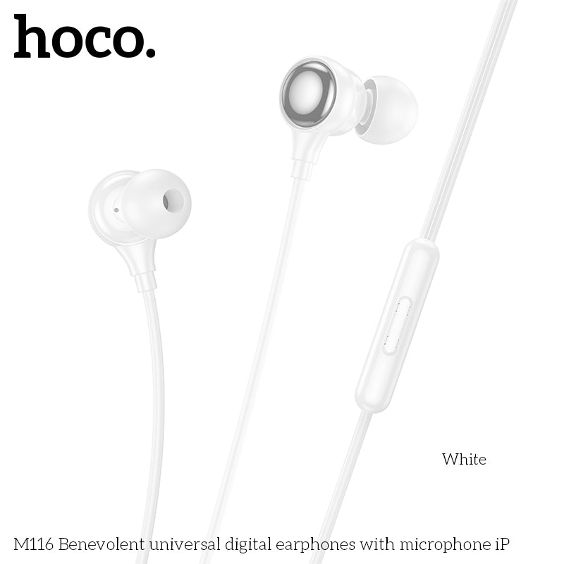 HD_SYNC:M116 Benevolent universal digital earphones with microphone Type-C