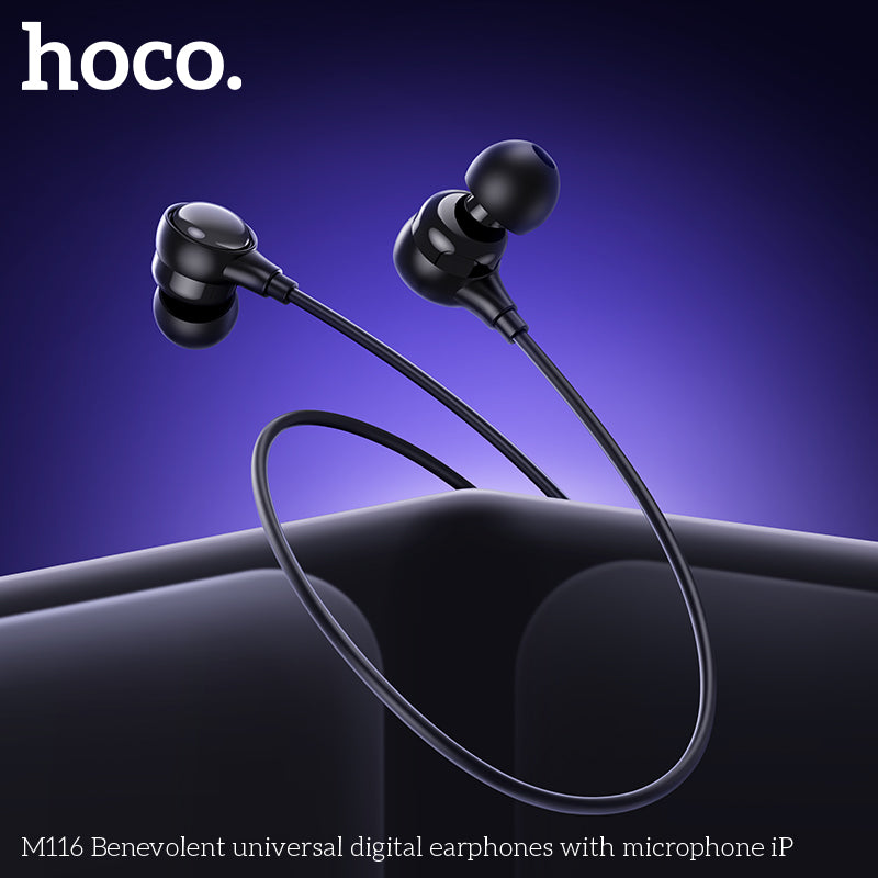 HD_SYNC:M116 Benevolent universal digital earphones with microphone Type-C