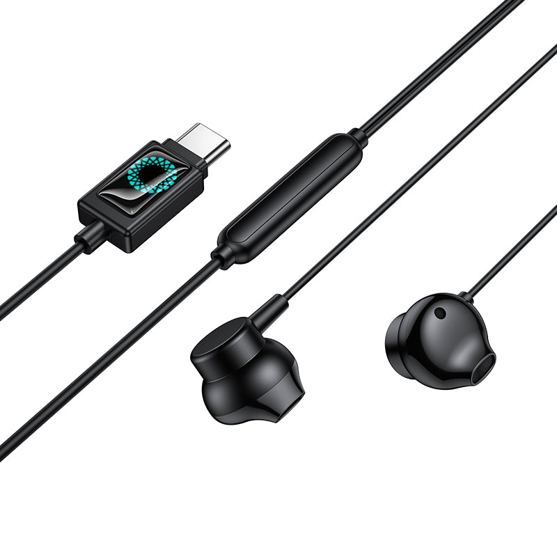 HD_SYNC:M118 Type-C Column universal digital earphones with microphone