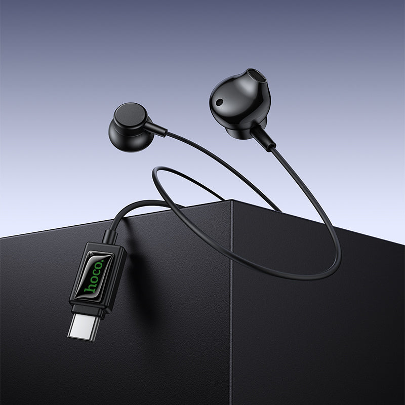 HD_SYNC:M118 Type-C Column universal digital earphones with microphone