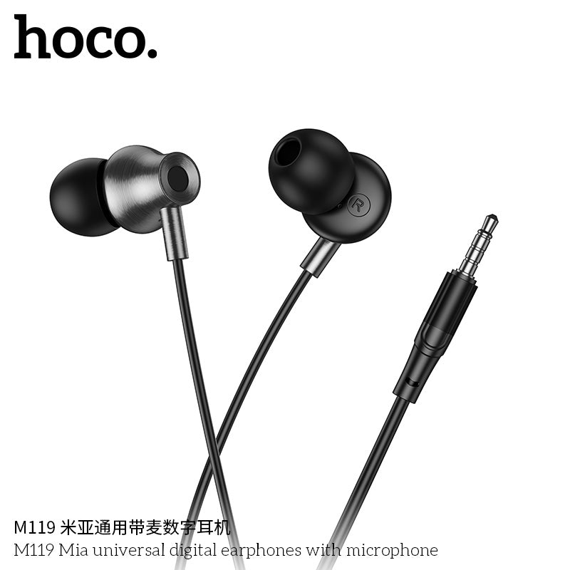 HD_SYNC:M119 Mia universal earphones with microphone