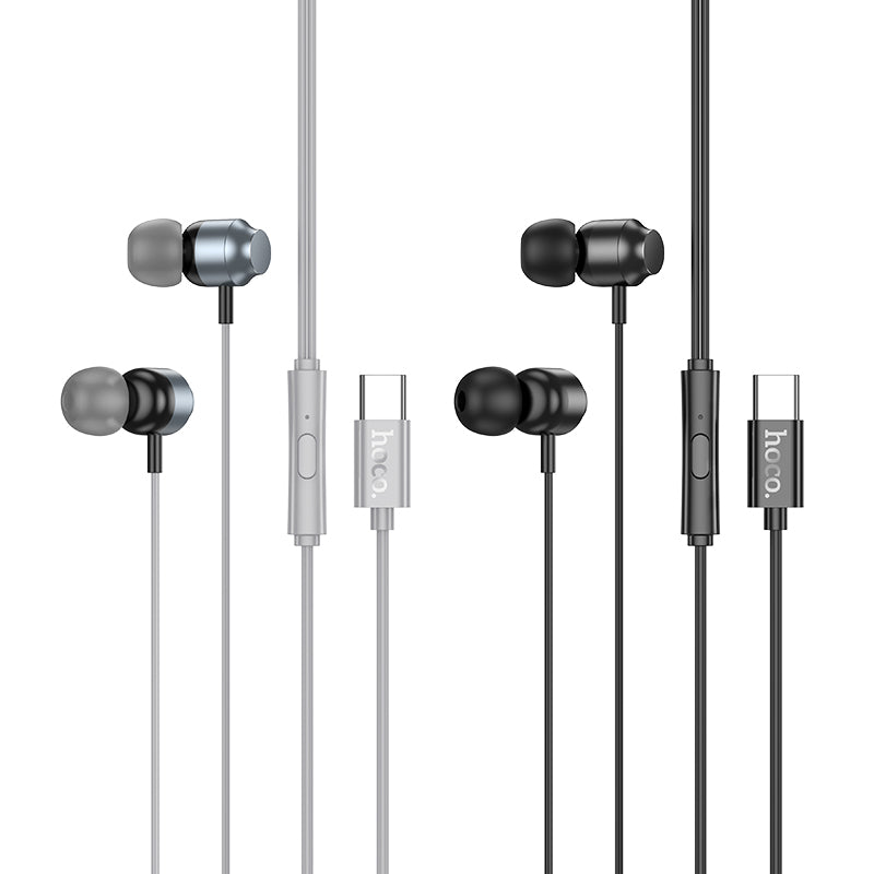 HD_SYNC:M122 Power metal universal digital earphones with microphone Type-C