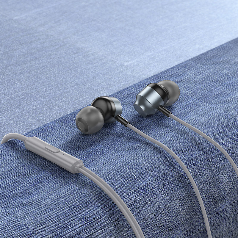 HD_SYNC:M122 Power metal universal digital earphones with microphone Type-C
