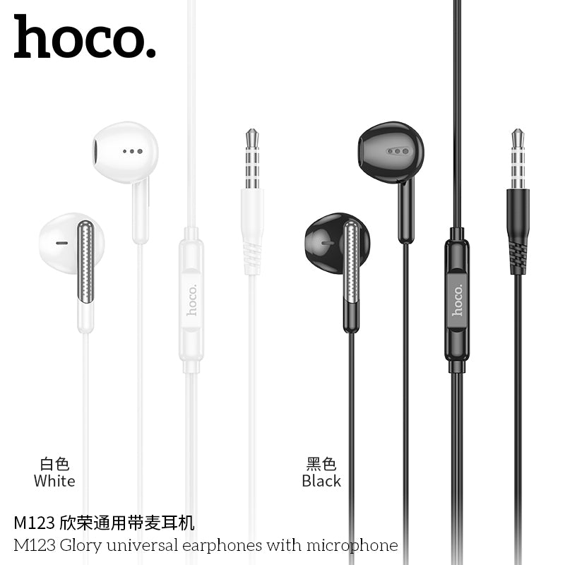 HD_SYNC:M123 Glory universal earphones with microphone