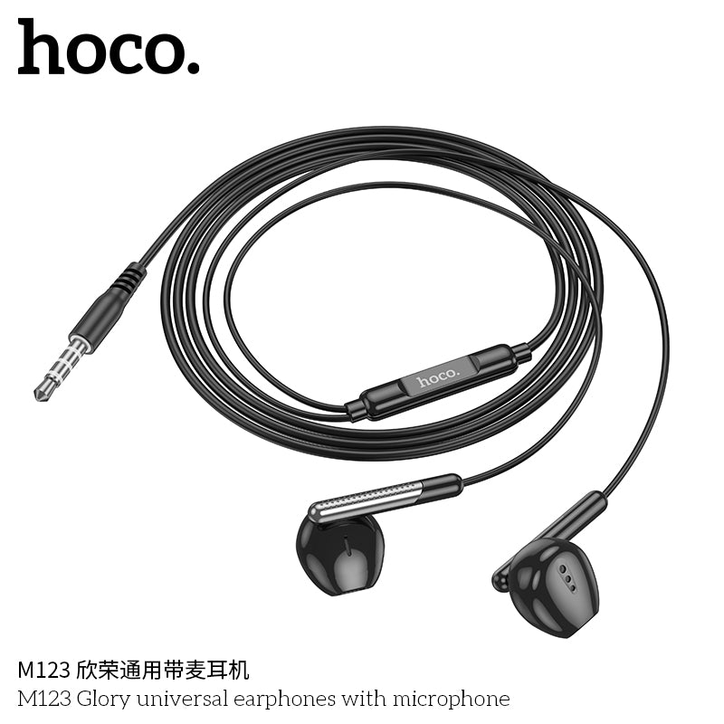 HD_SYNC:M123 Glory universal earphones with microphone