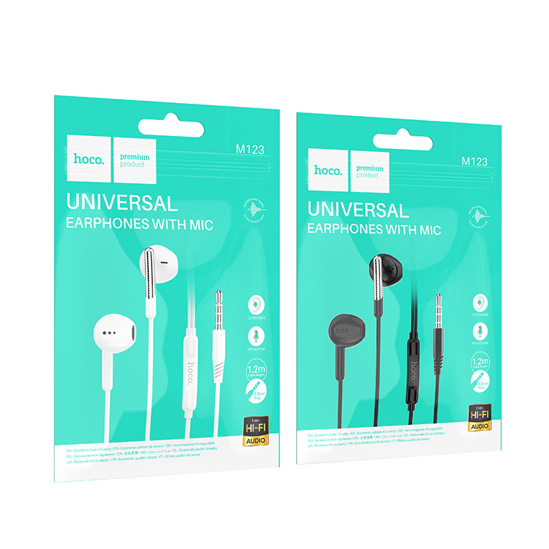 HD_SYNC:M123 Glory universal earphones with microphone