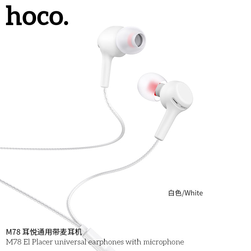 HD_SYNC:M78 El Placer universal earphones with microphone