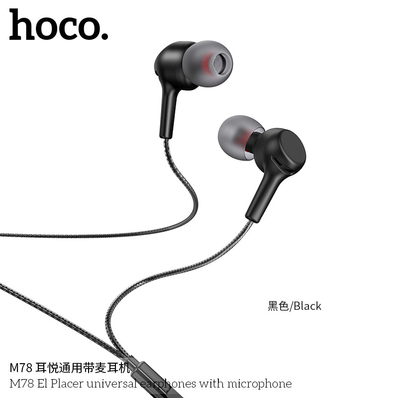 HD_SYNC:M78 El Placer universal earphones with microphone