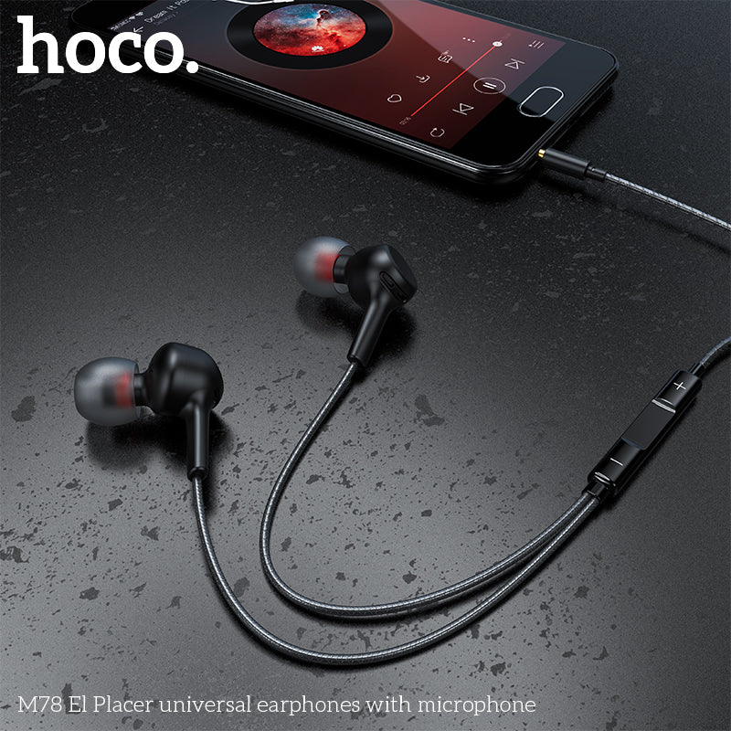 HD_SYNC:M78 El Placer universal earphones with microphone