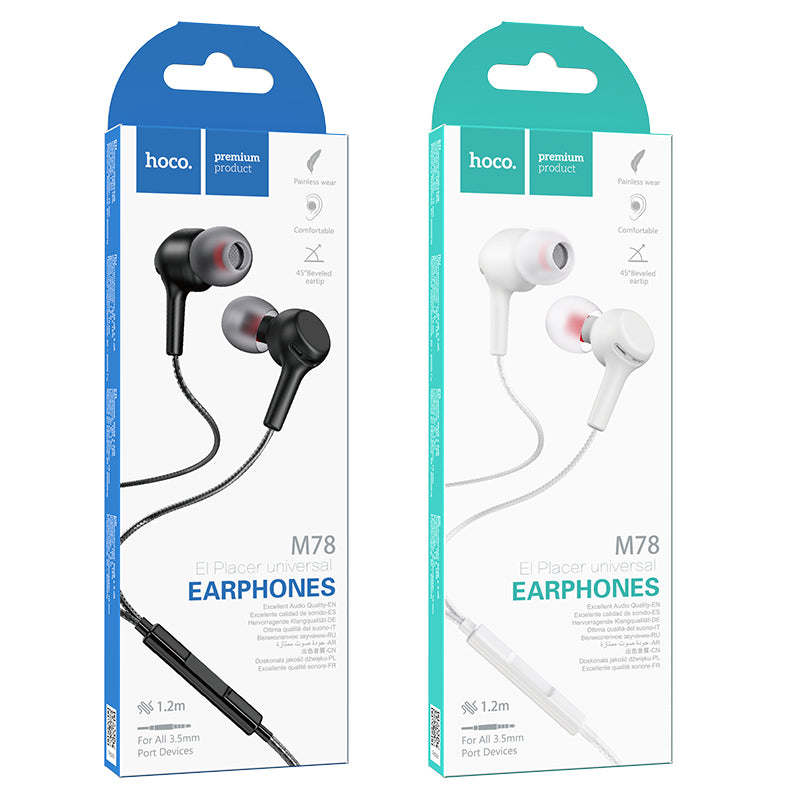 HD_SYNC:M78 El Placer universal earphones with microphone