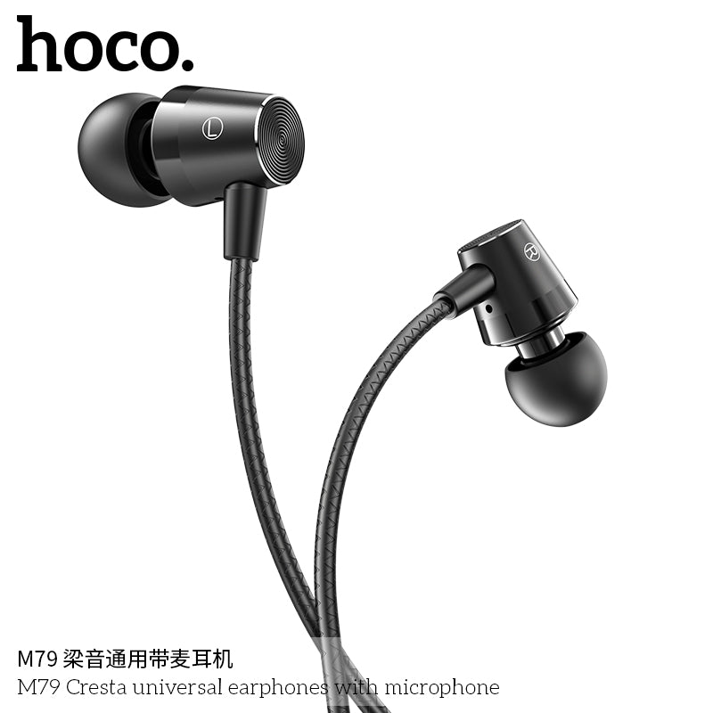 HD_SYNC:M79 Cresta universal earphones with microphone