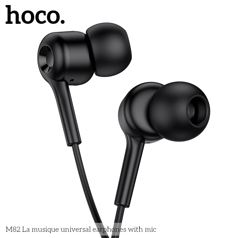HD_SYNC:M82 La musique universal earphones with mic