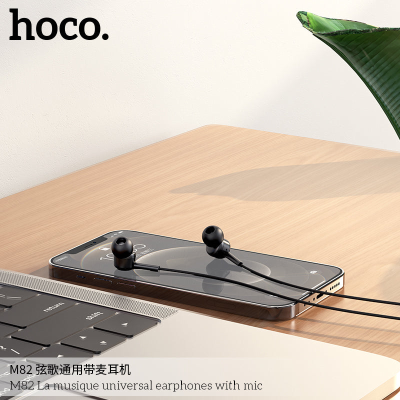 HD_SYNC:M82 La musique universal earphones with mic