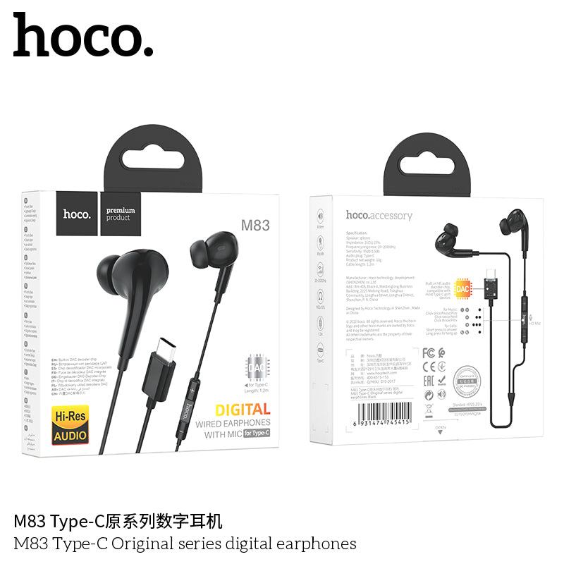 HD_SYNC:M83 Type-C Original series digital earphones