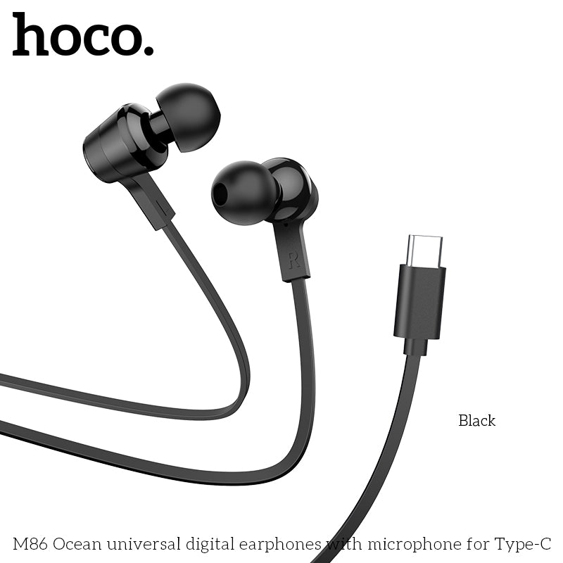 HD_SYNC:M86 Oceanic universal earphones with mic