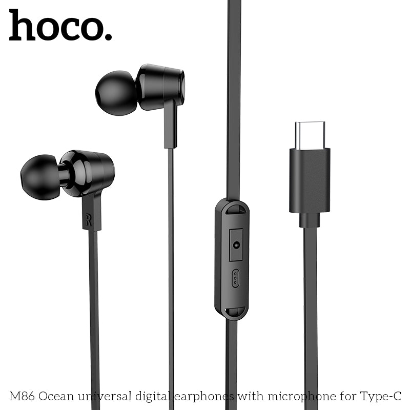 HD_SYNC:M86 Oceanic universal earphones with mic