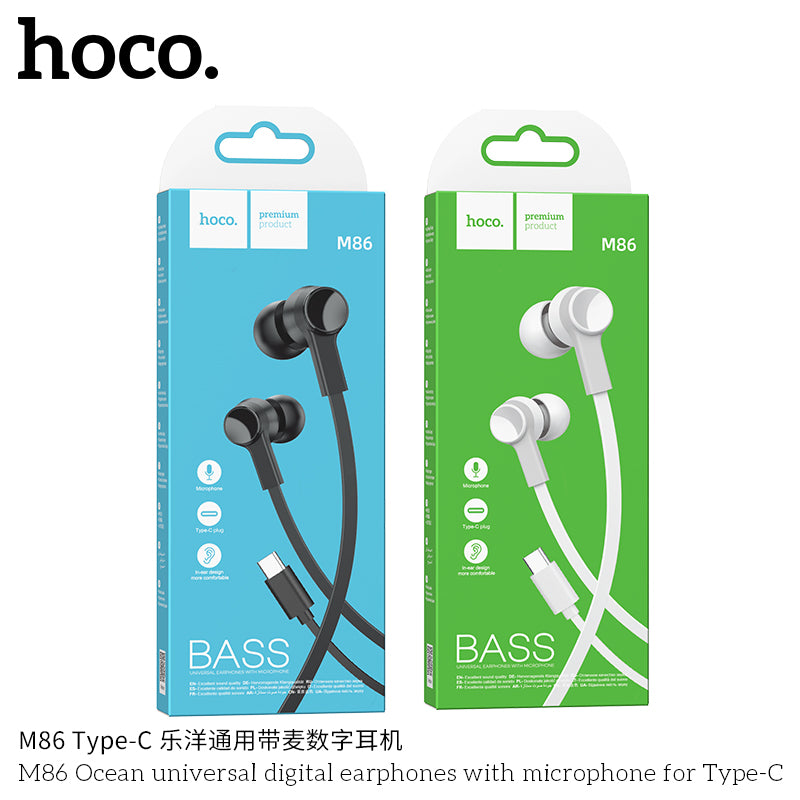 HD_SYNC:M86 Oceanic universal earphones with mic