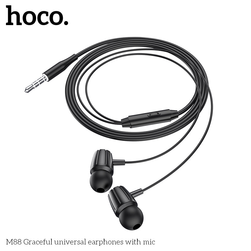 HD_SYNC:M88 Graceful universal earphones with mic