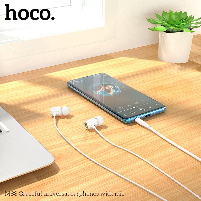 HD_SYNC:M88 Graceful universal earphones with mic