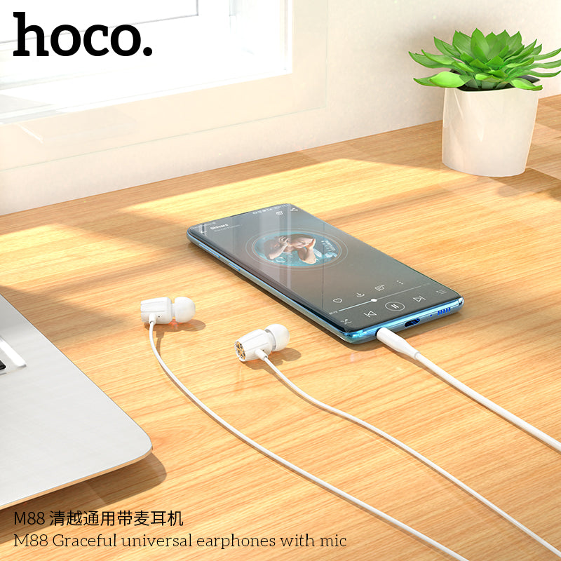 HD_SYNC:M88 Graceful universal earphones with mic