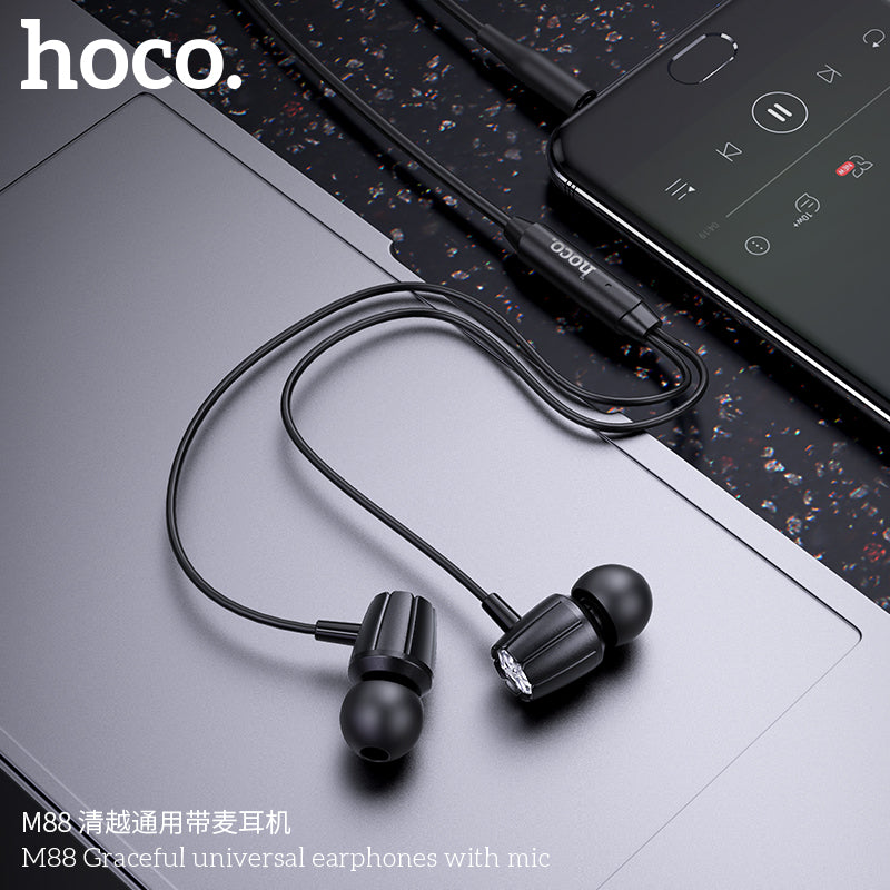 HD_SYNC:M88 Graceful universal earphones with mic