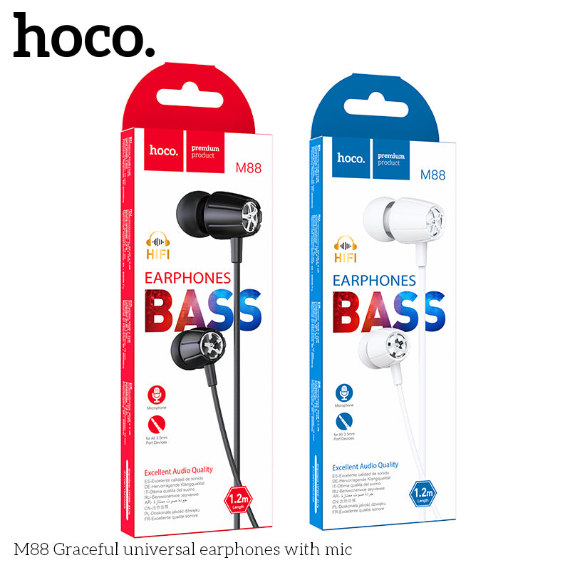 HD_SYNC:M88 Graceful universal earphones with mic