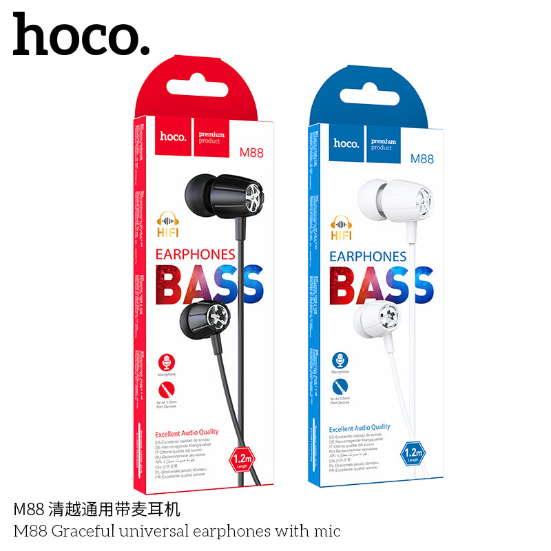 HD_SYNC:M88 Graceful universal earphones with mic