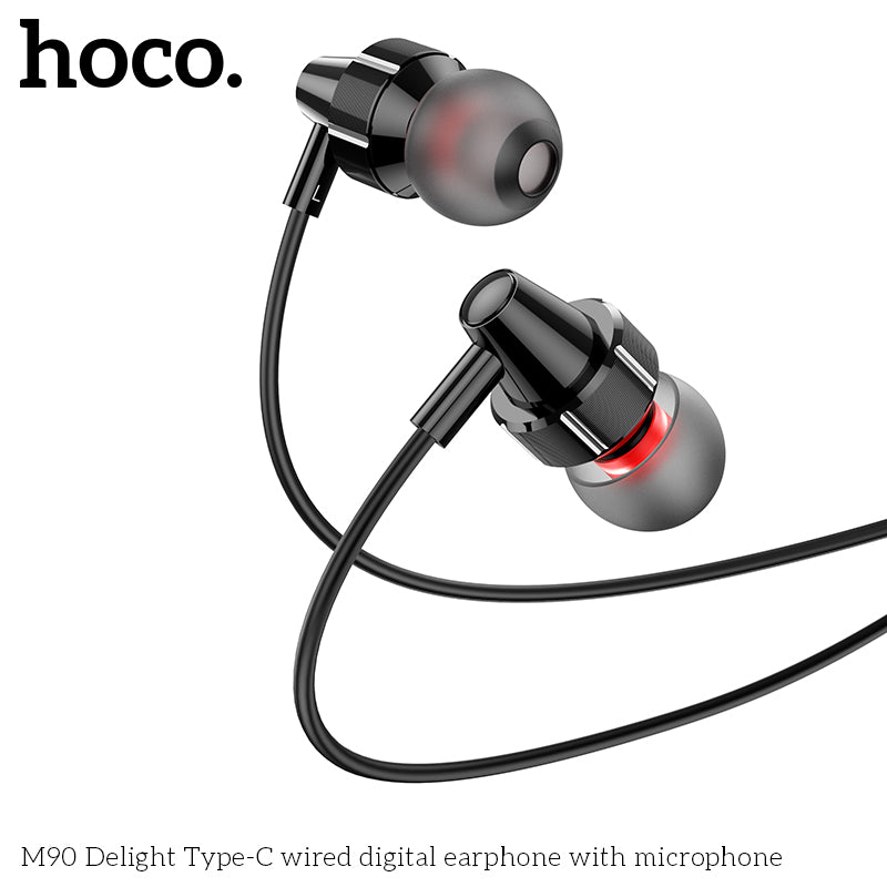 HD_SYNC:M90 Delight Type-C wired digital earphone with microphone