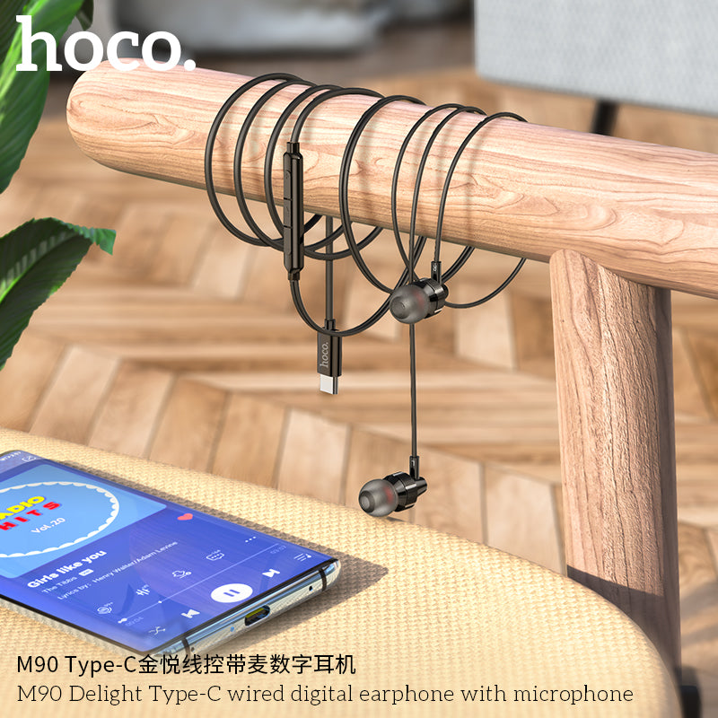 HD_SYNC:M90 Delight wire-controlled earphones with microphone