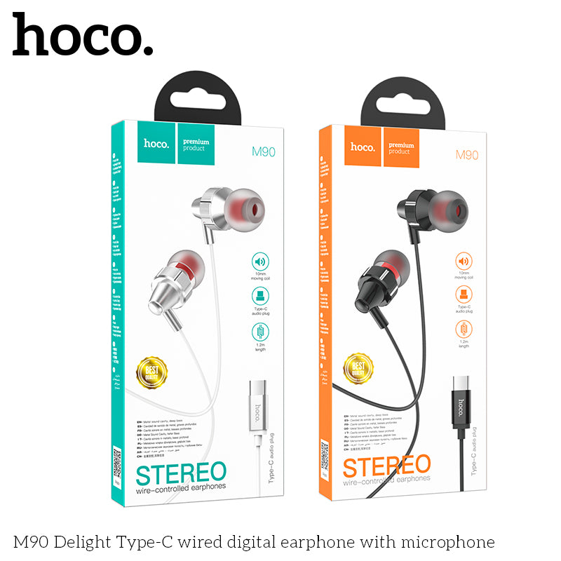 HD_SYNC:M90 Delight Type-C wired digital earphone with microphone