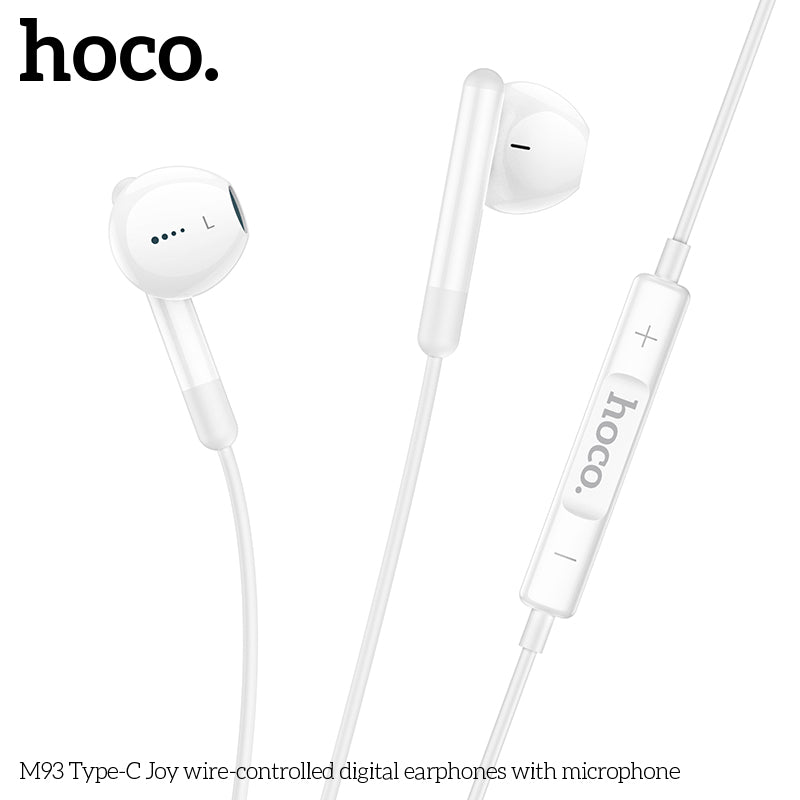 HD_SYNC:M93 Type-C Joy wire-controlled digital earphones with microphone