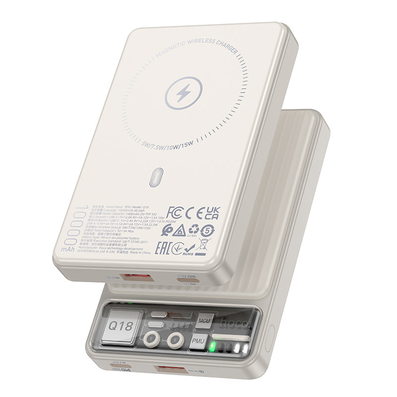 HD_SYNC:Q18 Tourer 22.5W fully compatible power bank with magnetic fast charging(10000mAh)