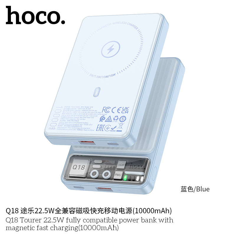 HD_SYNC:Q18 Tourer 22.5W fully compatible power bank with magnetic fast charging(10000mAh)(UN)