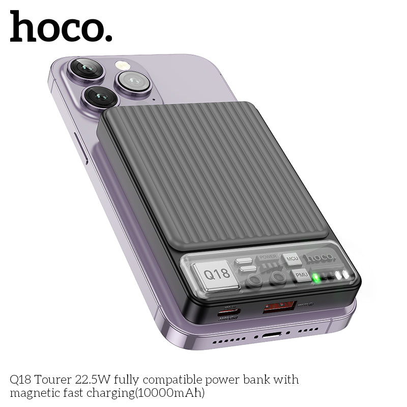 HD_SYNC:Q18 Tourer 22.5W fully compatible power bank with magnetic fast charging(10000mAh)