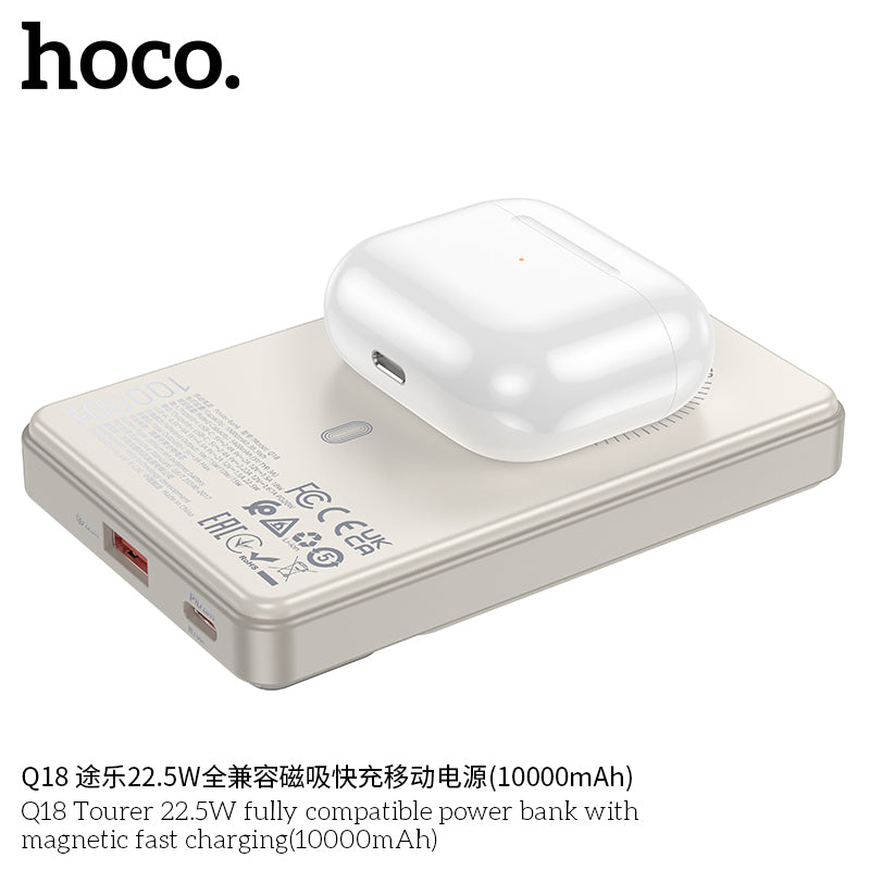 HD_SYNC:Q18 Tourer 22.5W fully compatible power bank with magnetic fast charging(10000mAh)