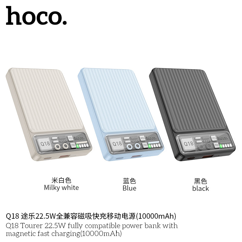 HD_SYNC:Q18 Tourer 22.5W fully compatible power bank with magnetic fast charging(10000mAh)(UN)