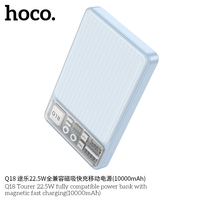 HD_SYNC:Q18 Tourer 22.5W fully compatible power bank with magnetic fast charging(10000mAh)