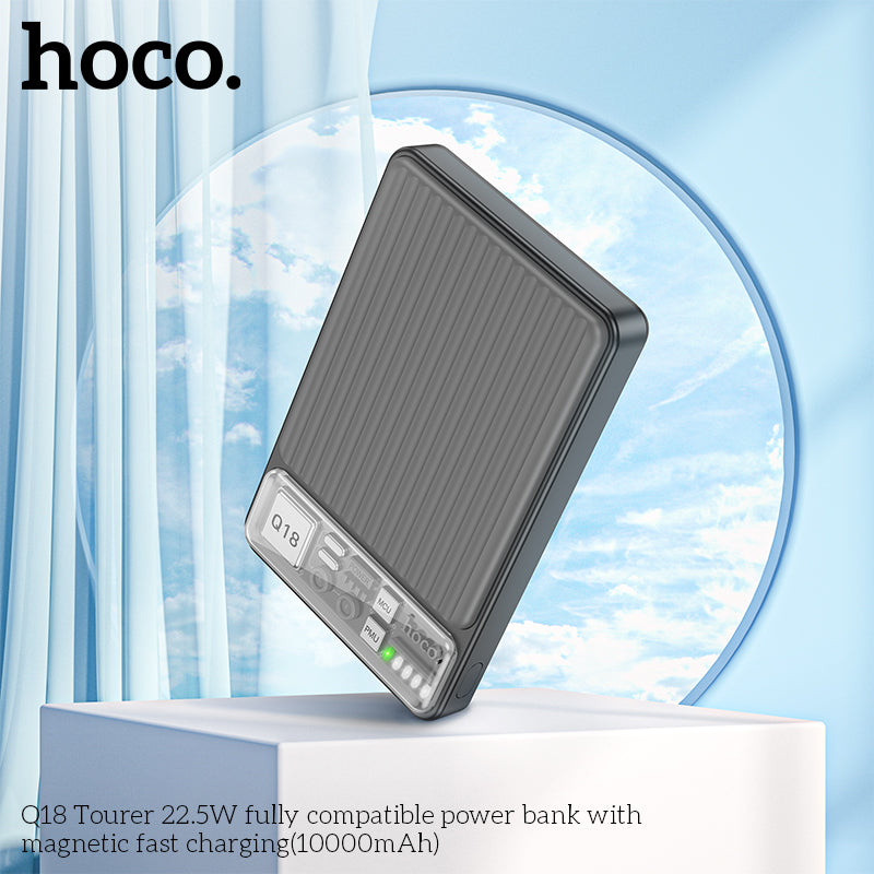 HD_SYNC:Q18 Tourer 22.5W fully compatible power bank with magnetic fast charging(10000mAh)