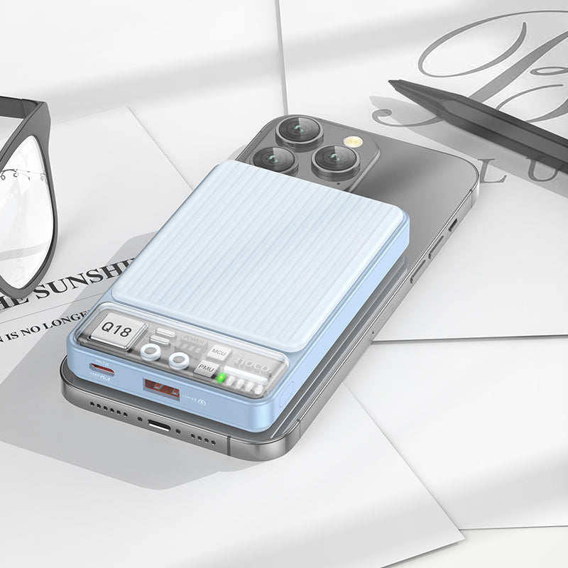 HD_SYNC:Q18 Tourer 22.5W fully compatible power bank with magnetic fast charging(10000mAh)