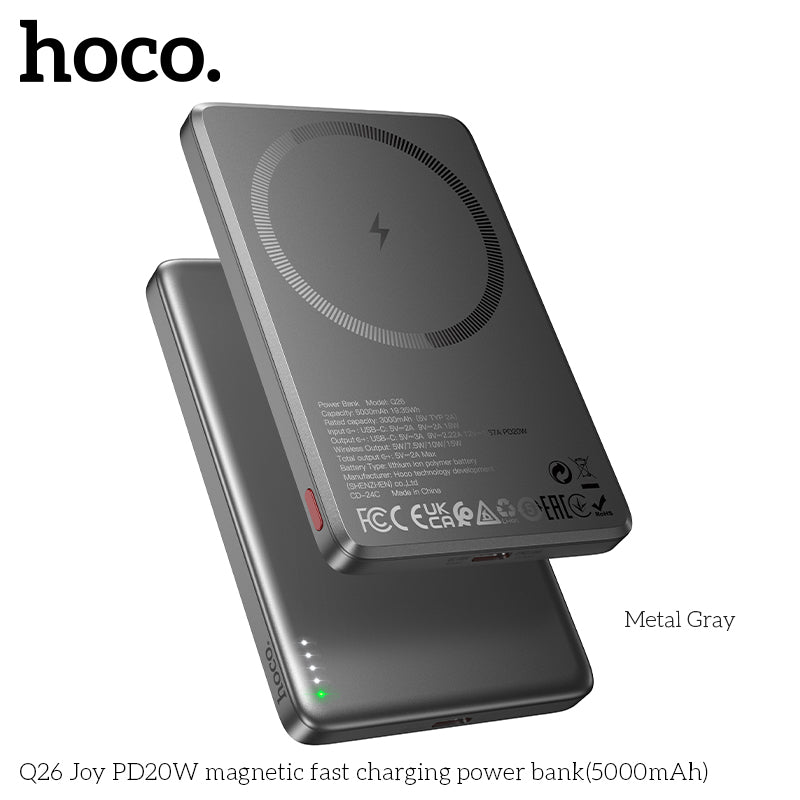 HD_SYNC:Q26 Joy PD20W magnetic fast charging power bank(5000mAh)
