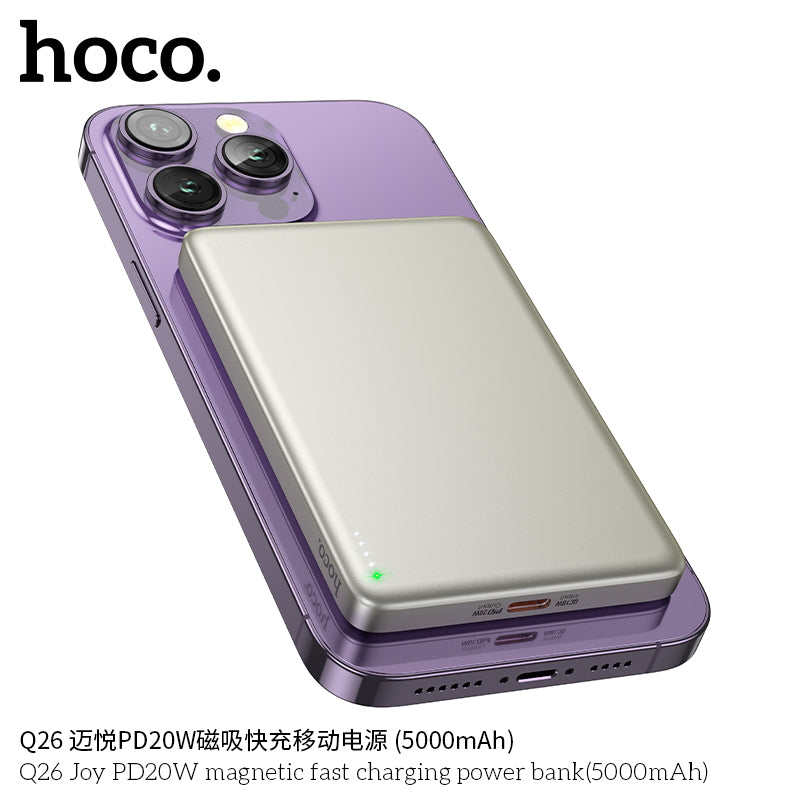 HD_SYNC:Q26 Joy PD20W magnetic fast charging power bank(5000mAh)